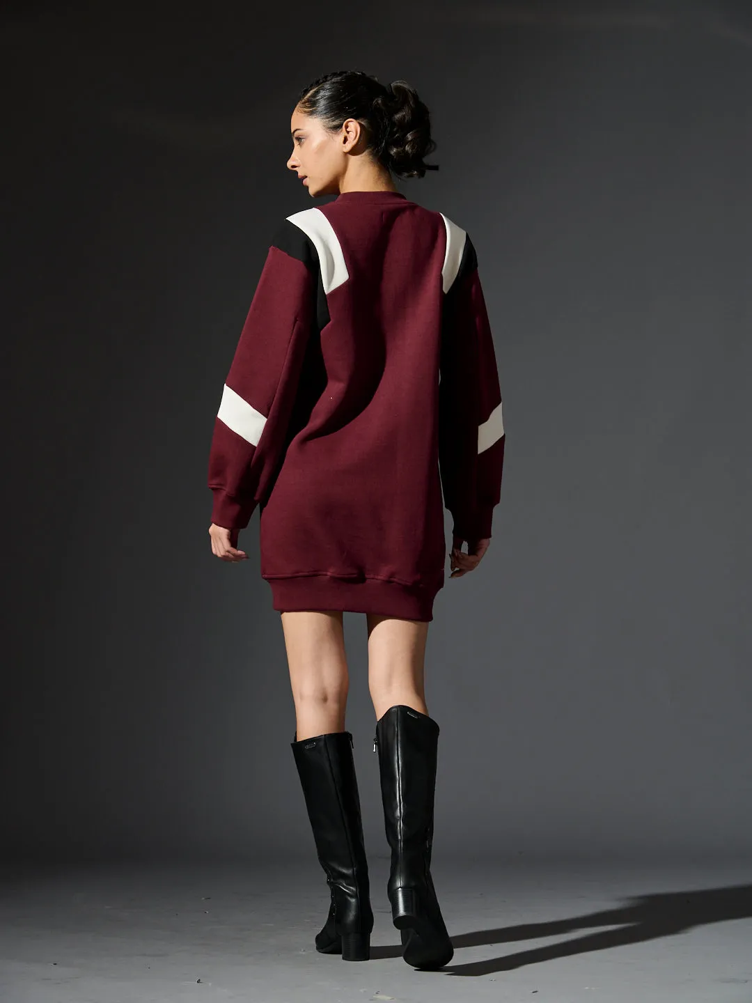 EFFORTLESS FLEECE DRESS