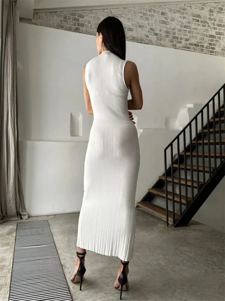 Elegant Form-Fitting Dress for Versatile Occasions