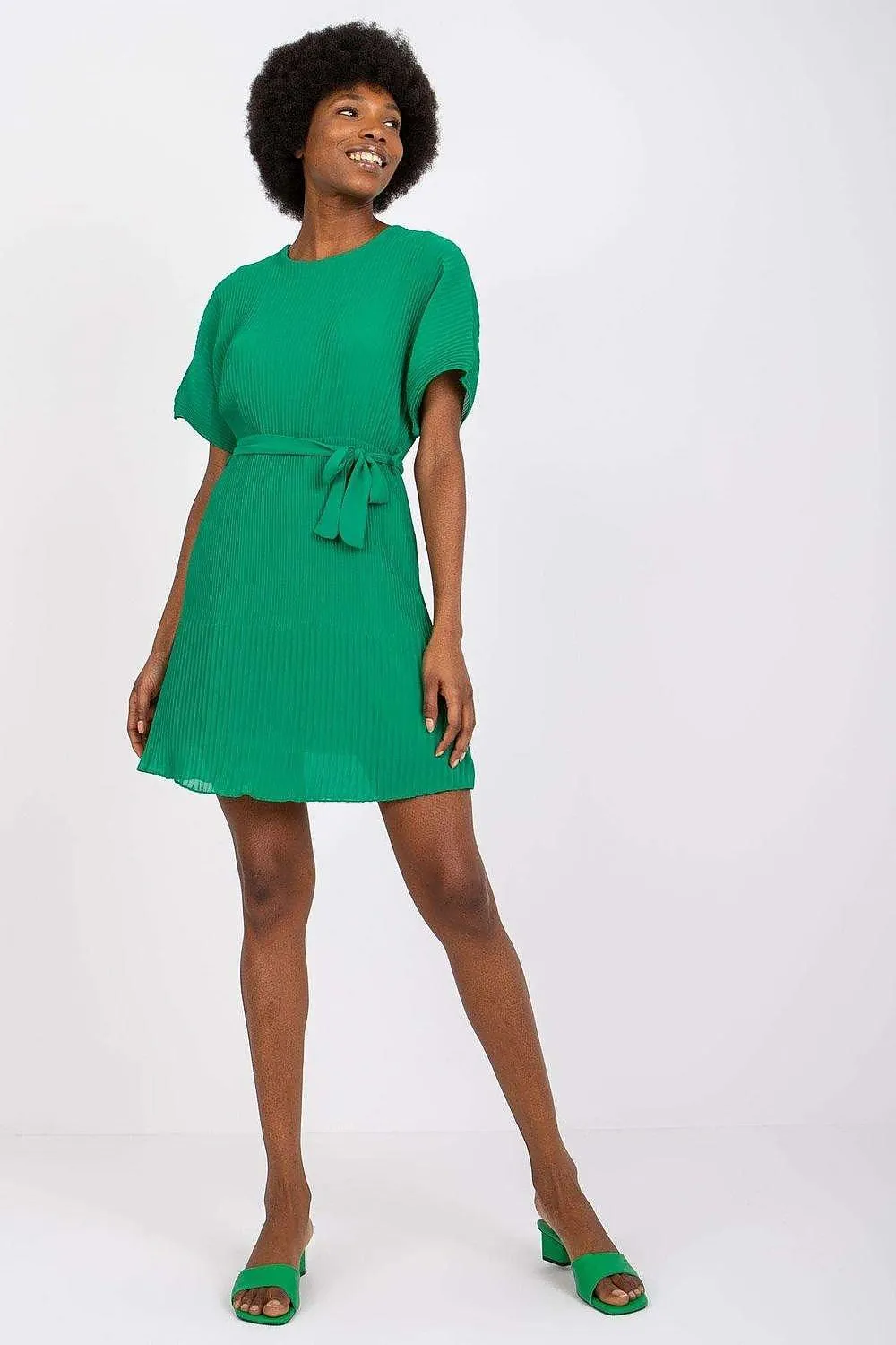 Elegant Italian Day Dress for Effortless Style