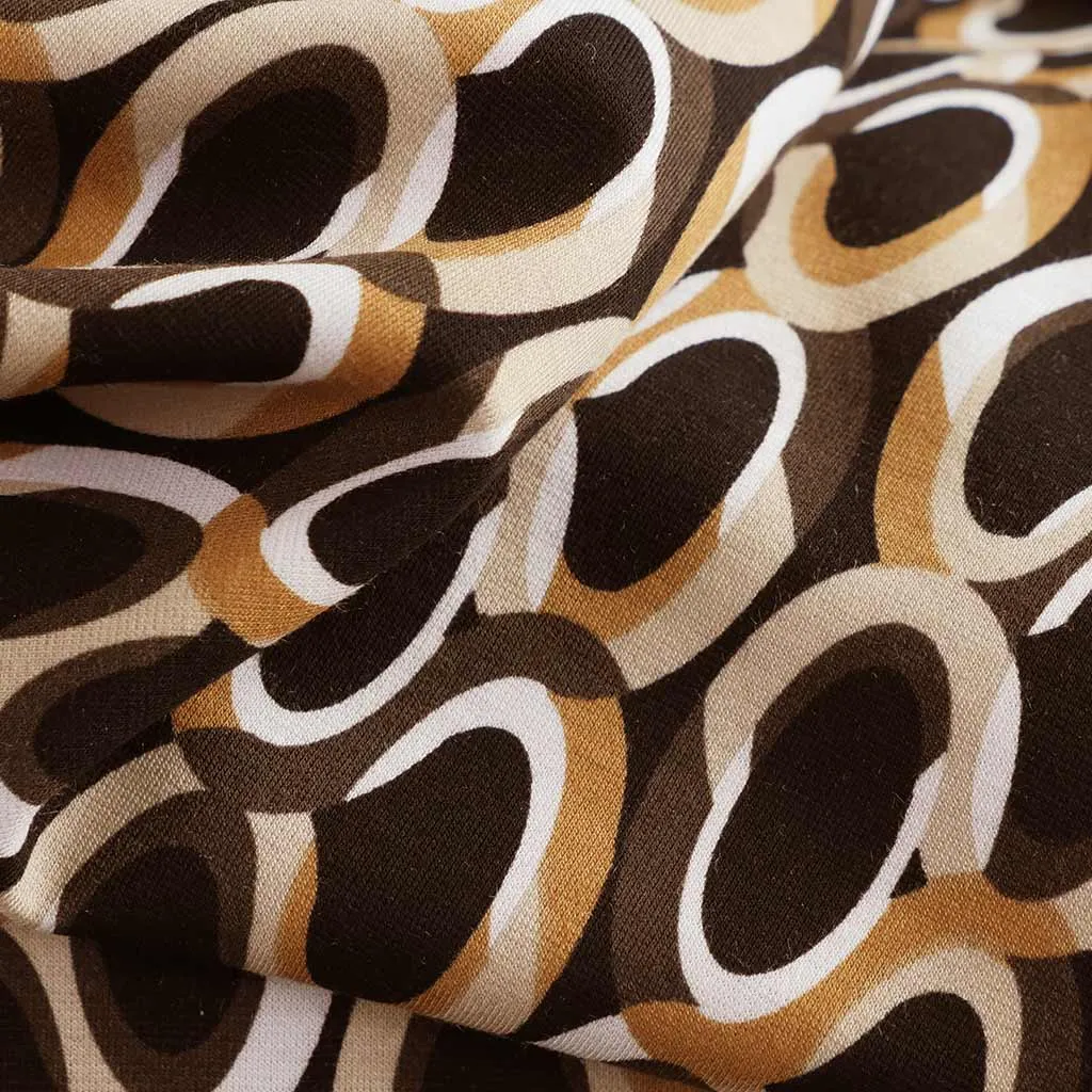 Florence - Caramel Links, Ponte de Roma Fabric Sample