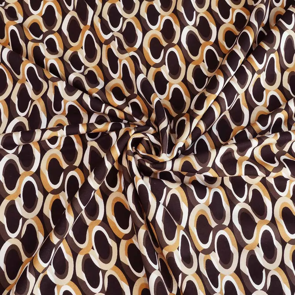 Florence - Caramel Links, Ponte de Roma Fabric Sample