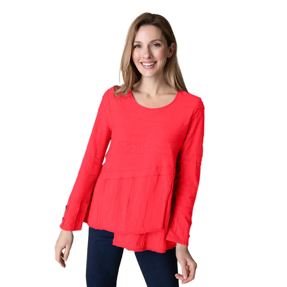 Habitat Overlay Tunic Top in Brick - 16531-BRK