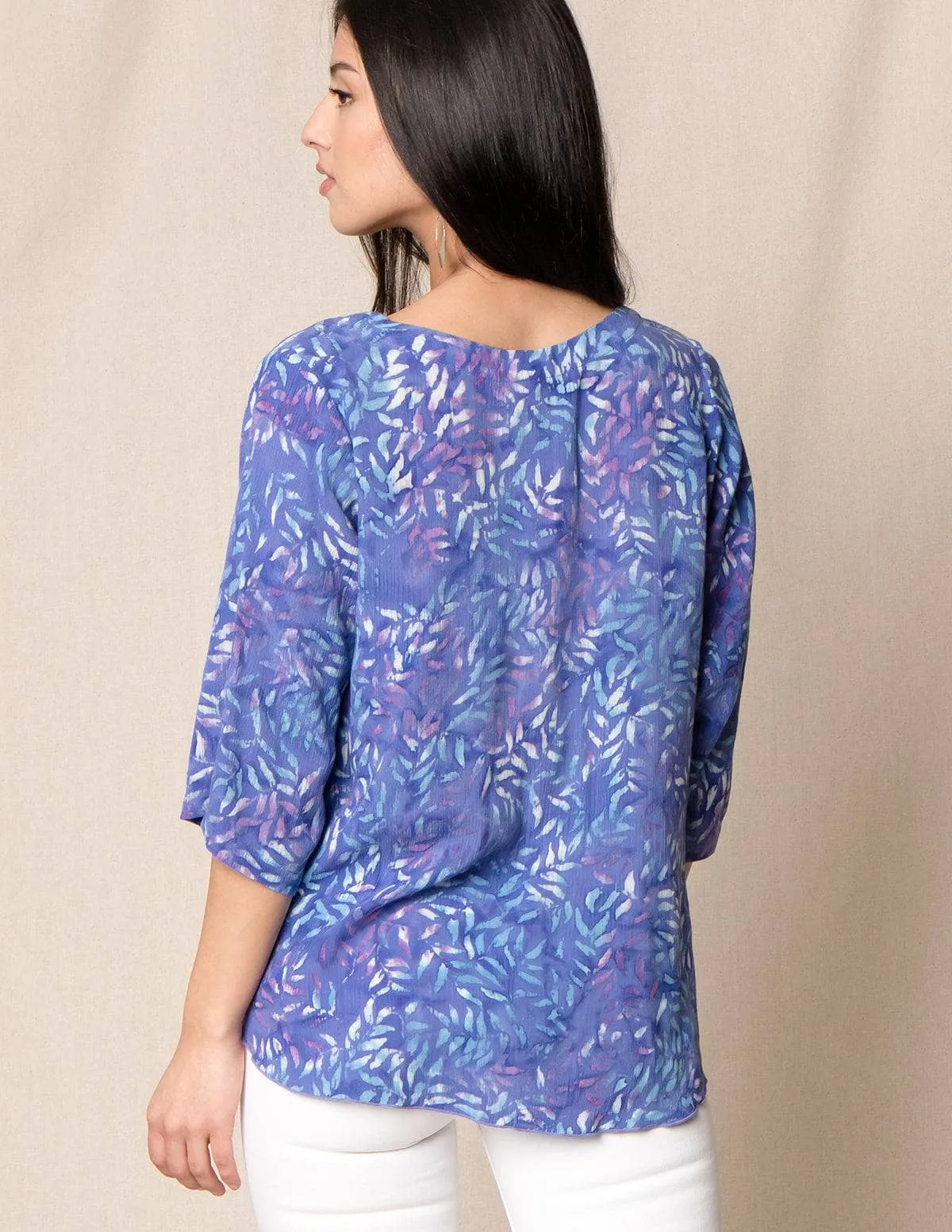 Indah Batik Tunic - Iris- Small Only