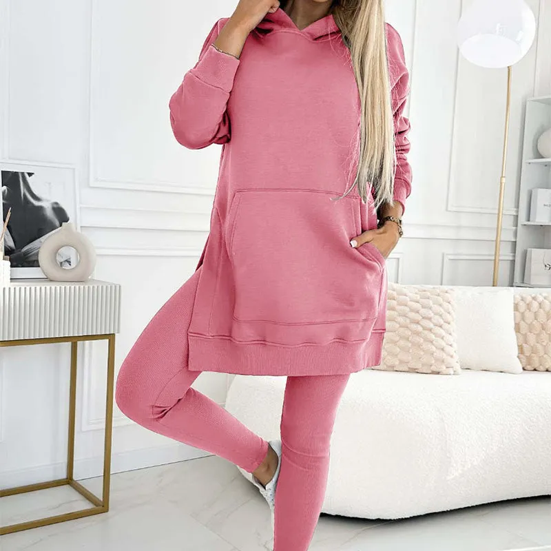 Ivyshape | Casual and Comfortable Hooded Jogging Jumpers