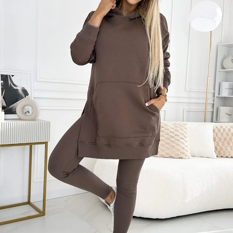 Ivyshape | Casual and Comfortable Hooded Jogging Jumpers