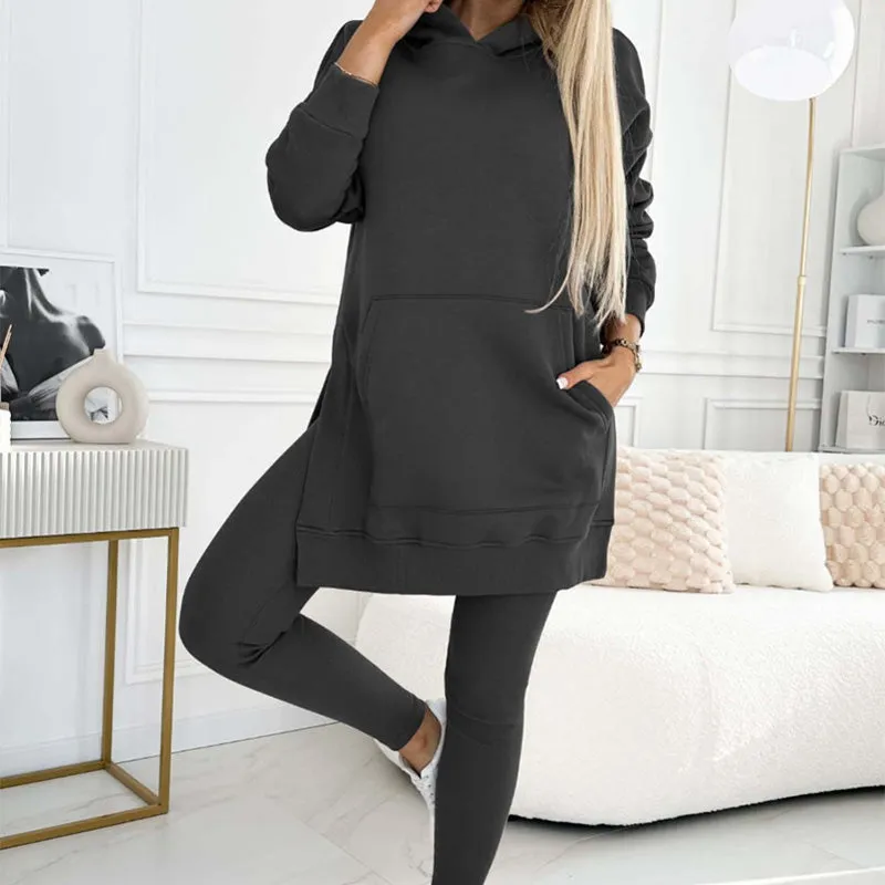 Ivyshape | Casual and Comfortable Hooded Jogging Jumpers