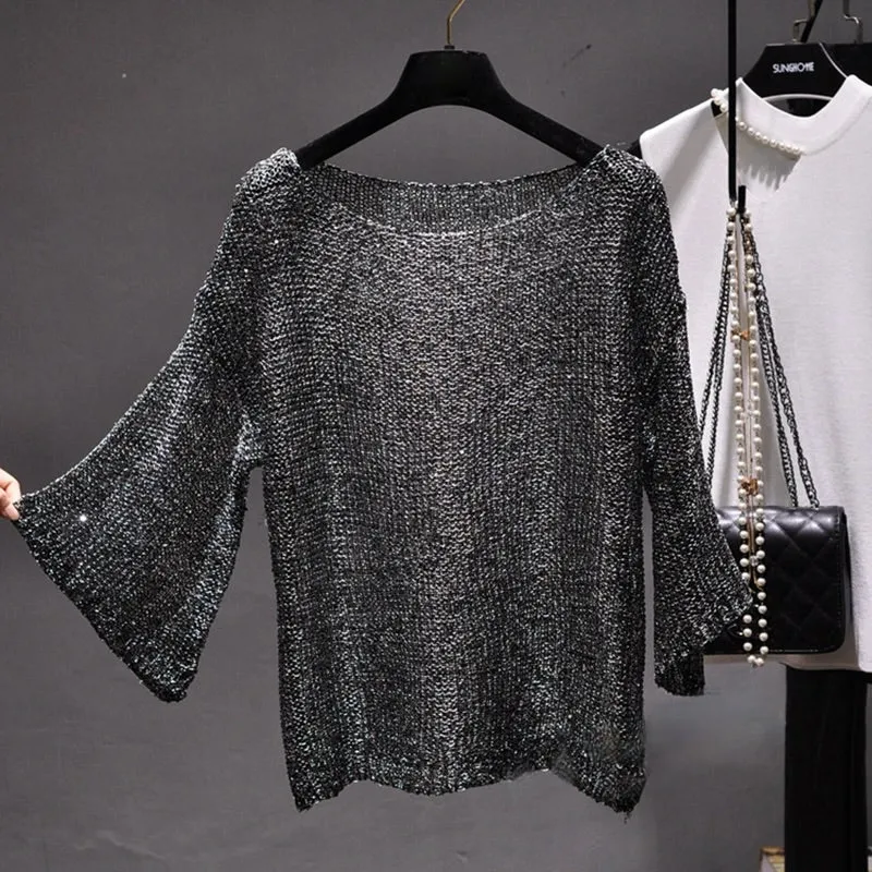 Luxury Sequined Sweater