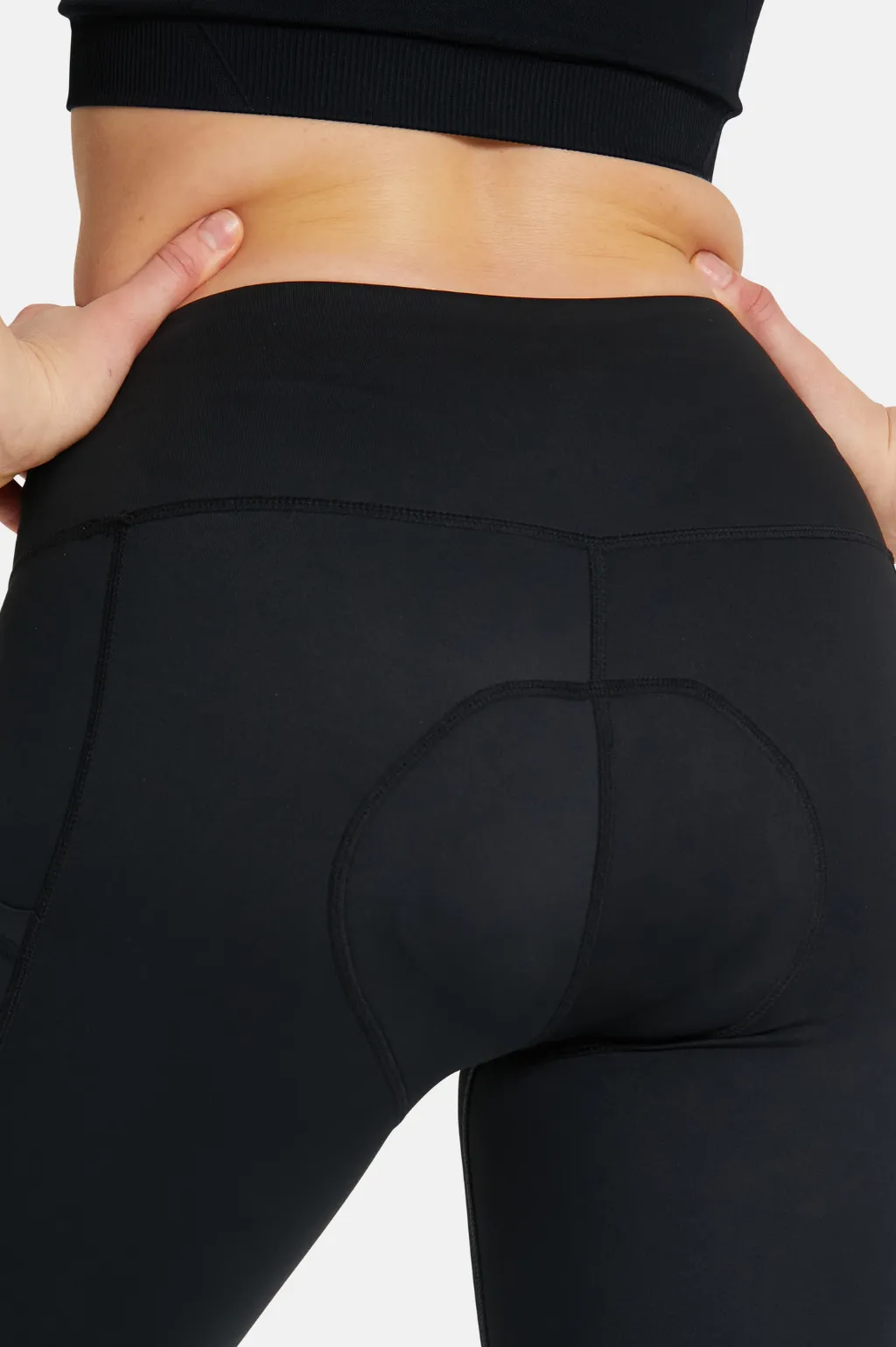 Padded Cycling Shorts Black