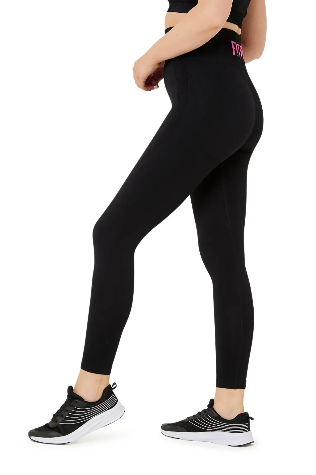 Seamless Compression Leggings V2 in Black