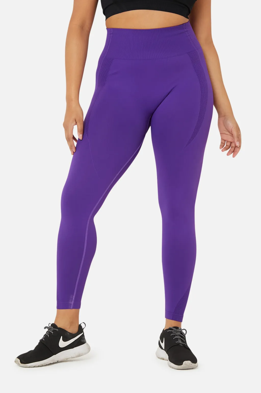 Seamless Compression Leggings V2 True Purple