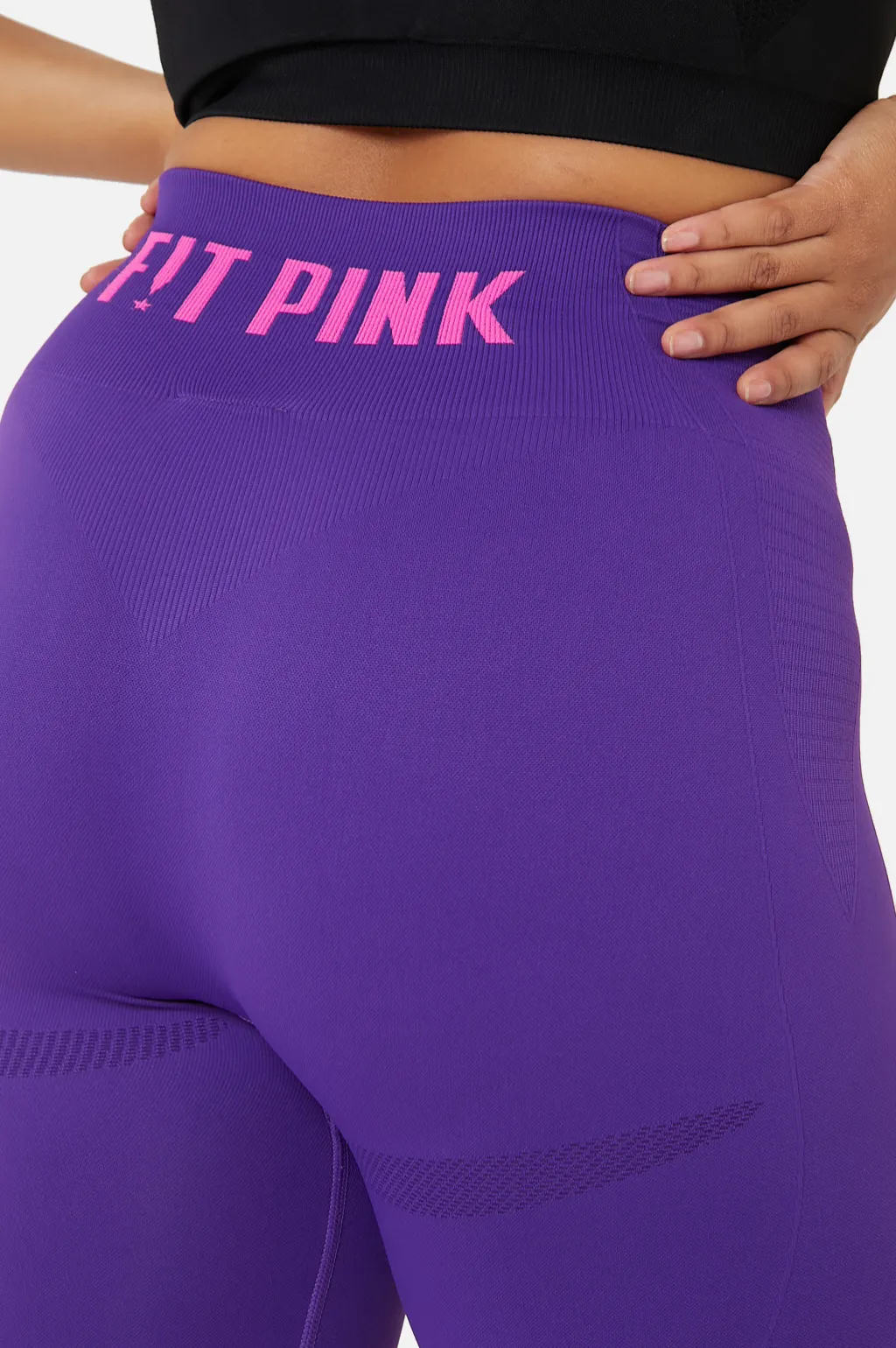 Seamless Compression Leggings V2 True Purple