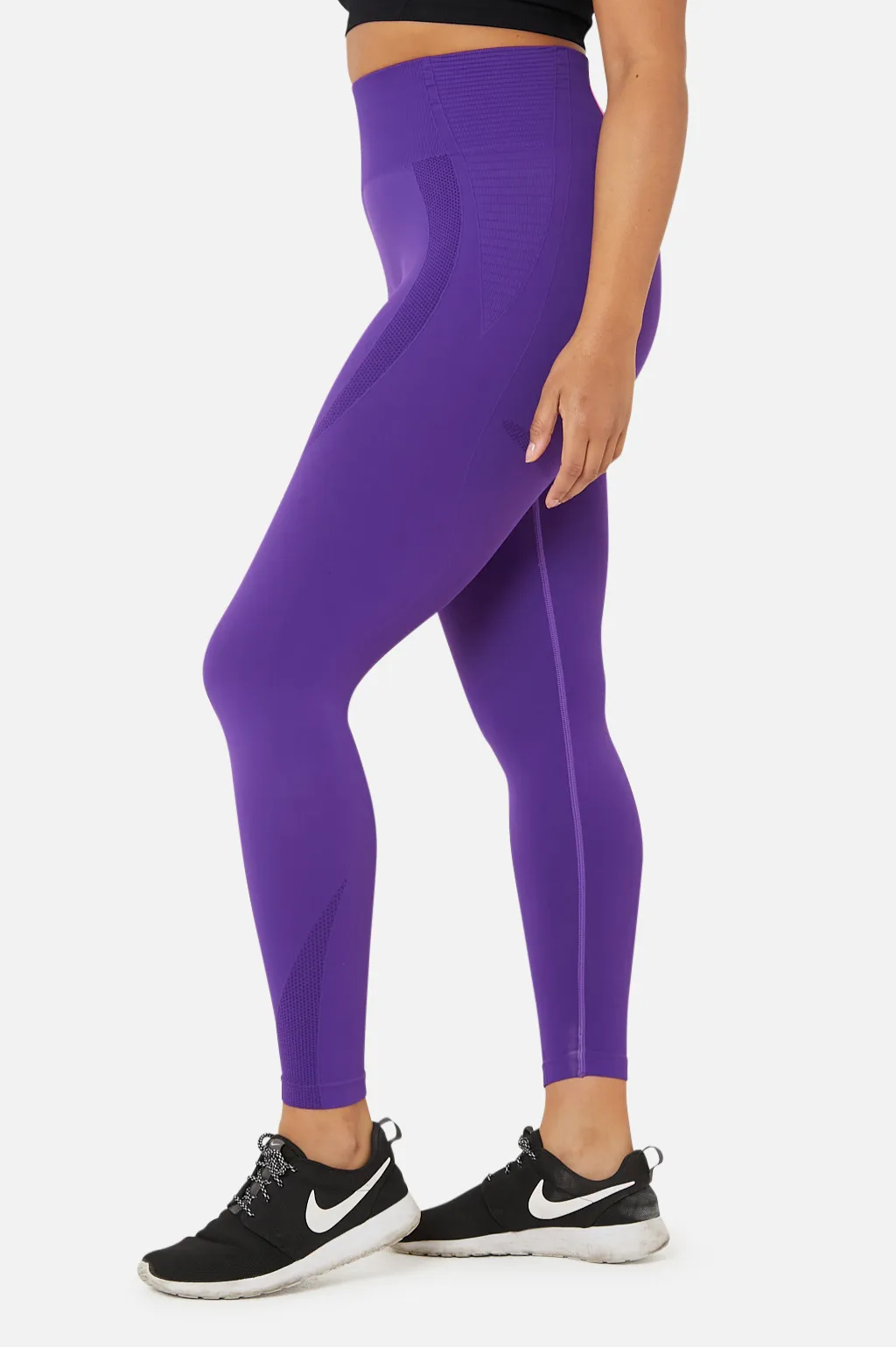 Seamless Compression Leggings V2 True Purple