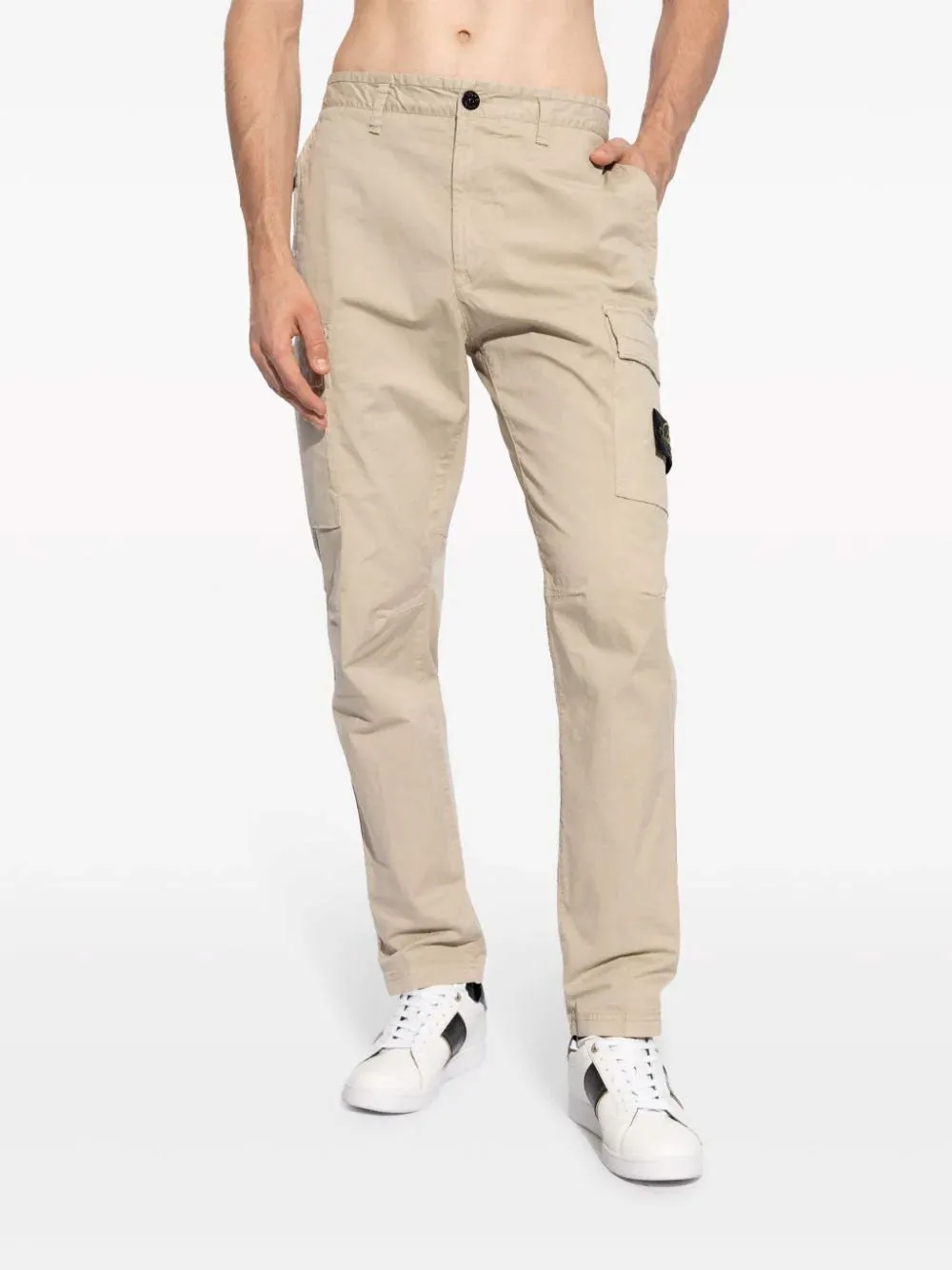 Slim-fit cargo trousers