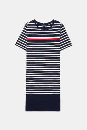 Tommy Hilfiger - STRIPE T-SHIRT DRESS