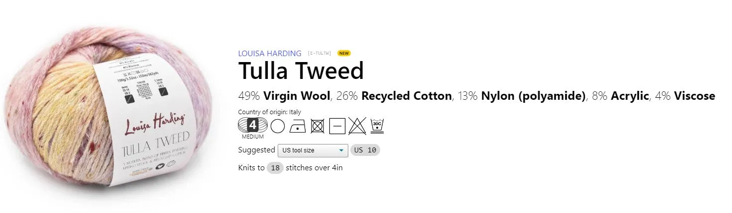 TULLA TWEED - LOUISA HARDING